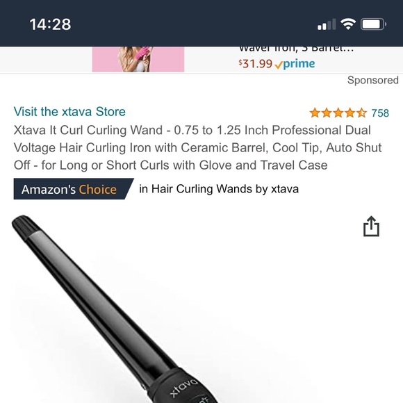 Xtava curling iron - Picture 6 of 6